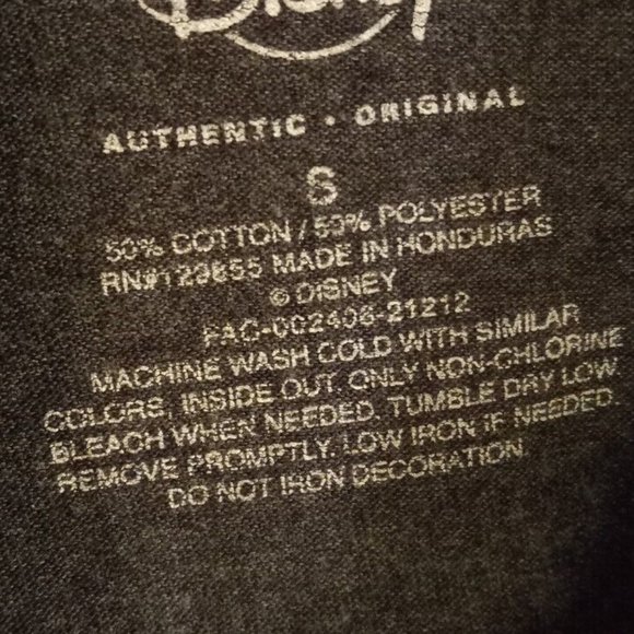 Womans Disney World T Shirt womans size small teens mickey goofy gray - Picture 4 of 4